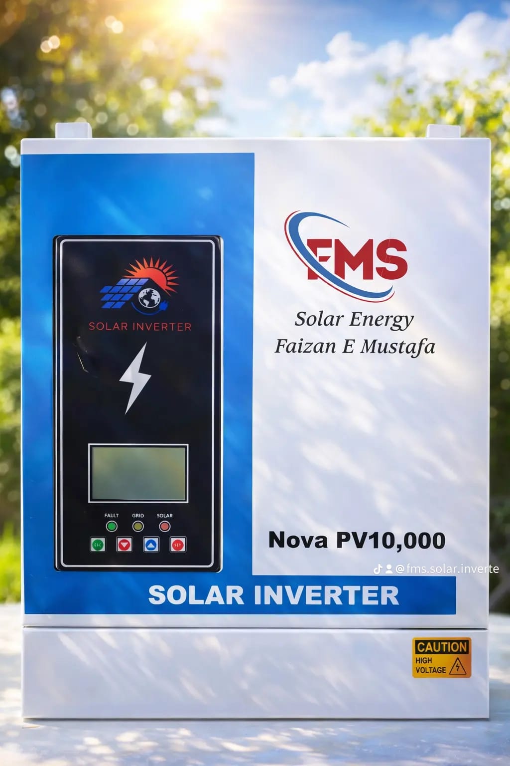 PV 10000 Solar Inverter (Without Battery) | High Efficiency MPPT 25A