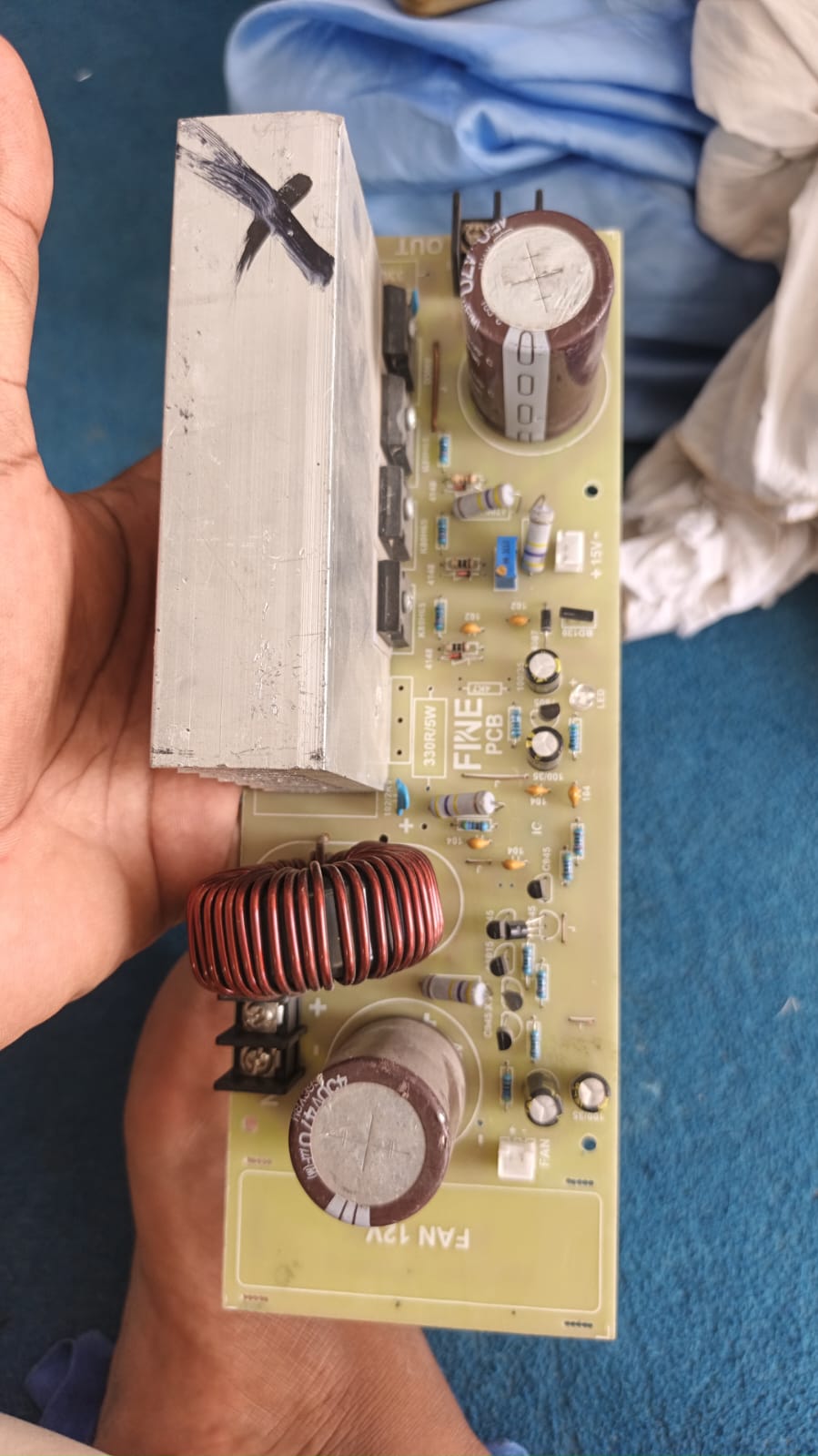 Faizan-e-Mustafa Solar Booster – 50V DC to 320V DC Voltage Step-Up